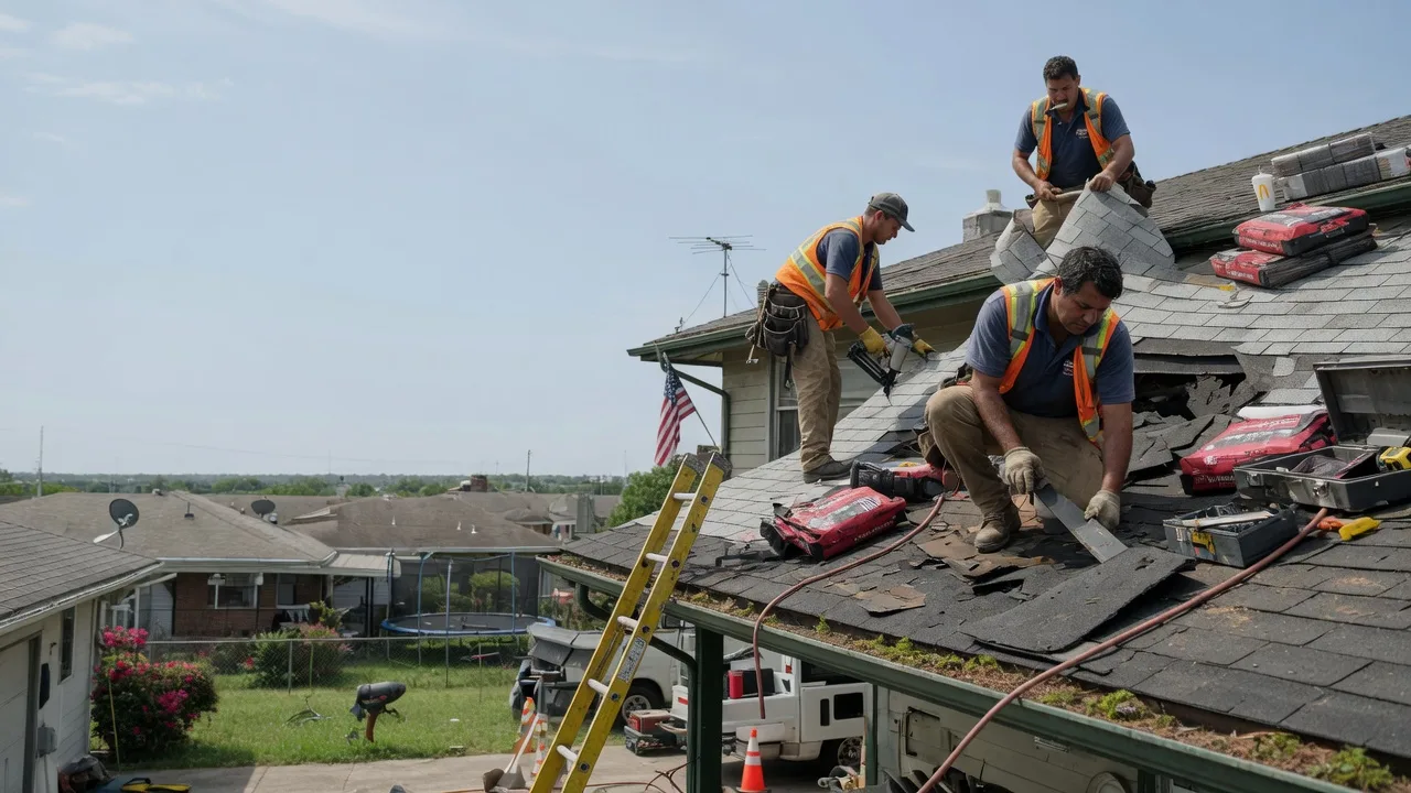 Roof Repair in Corsicana, TX near me